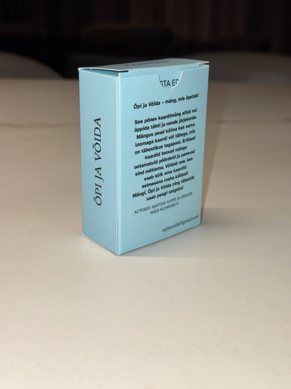 Õpi ja Võida kaardimäng