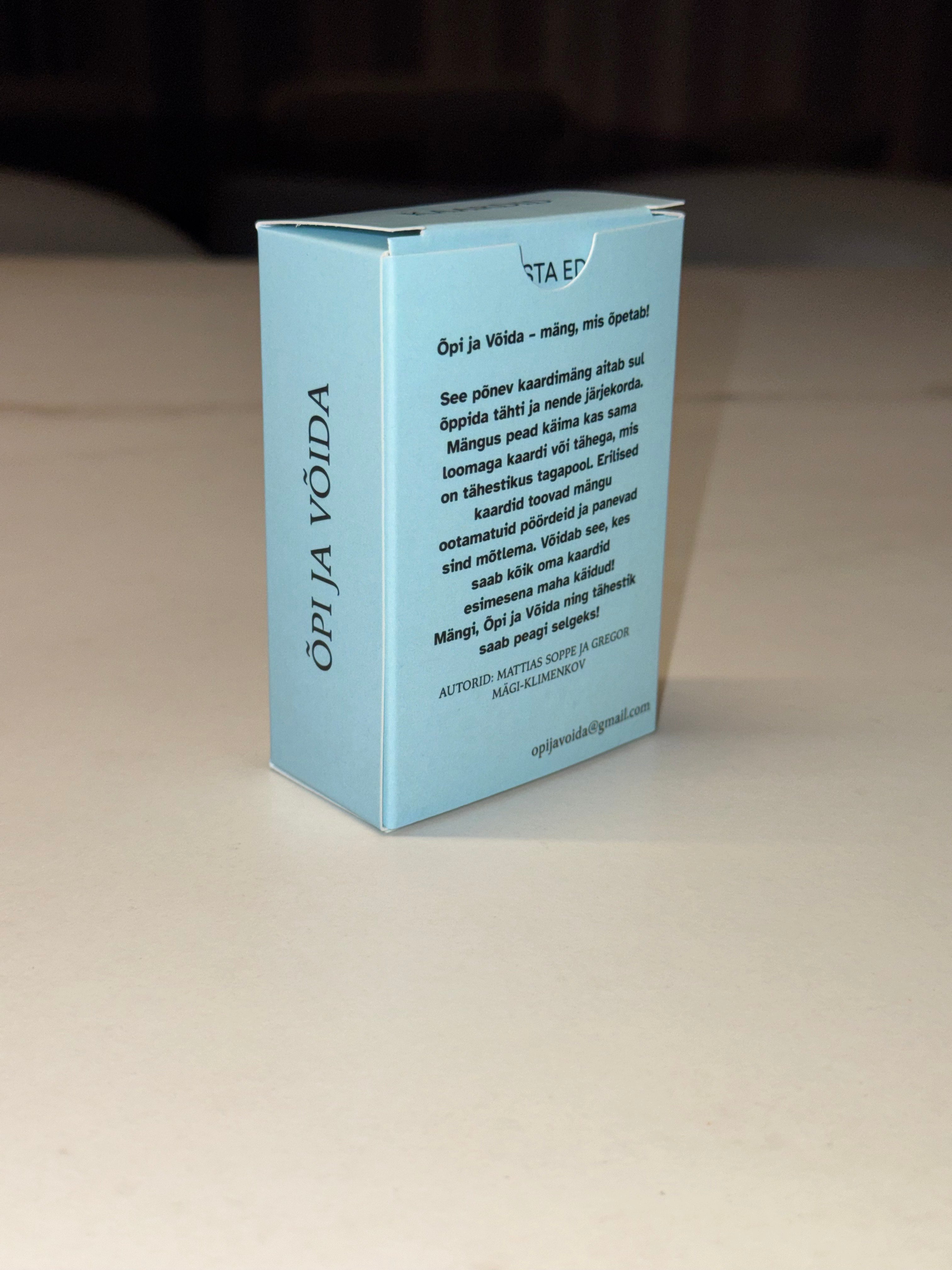 Õpi ja Võida kaardimäng